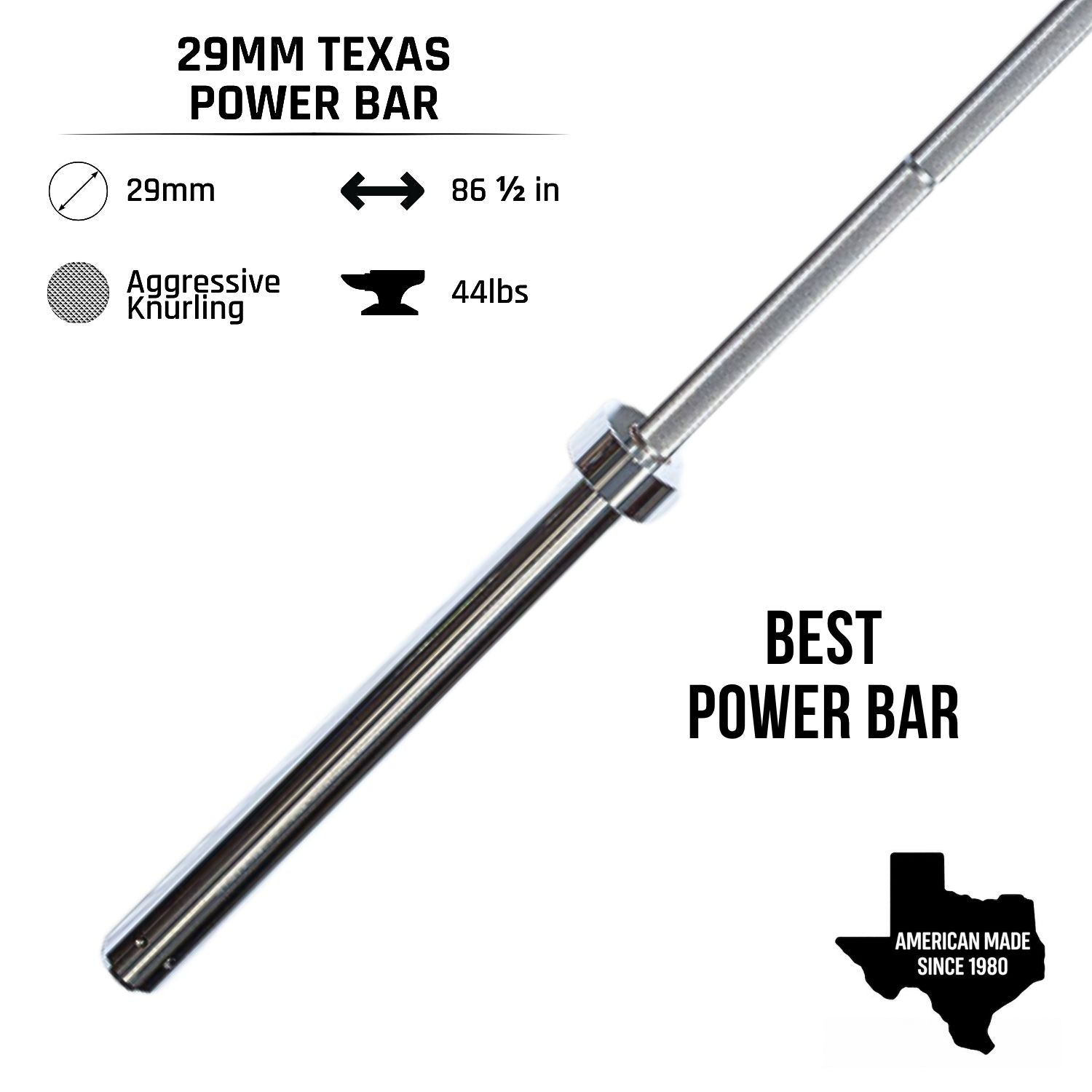 29mm Texas Power Bar (7th Gen)