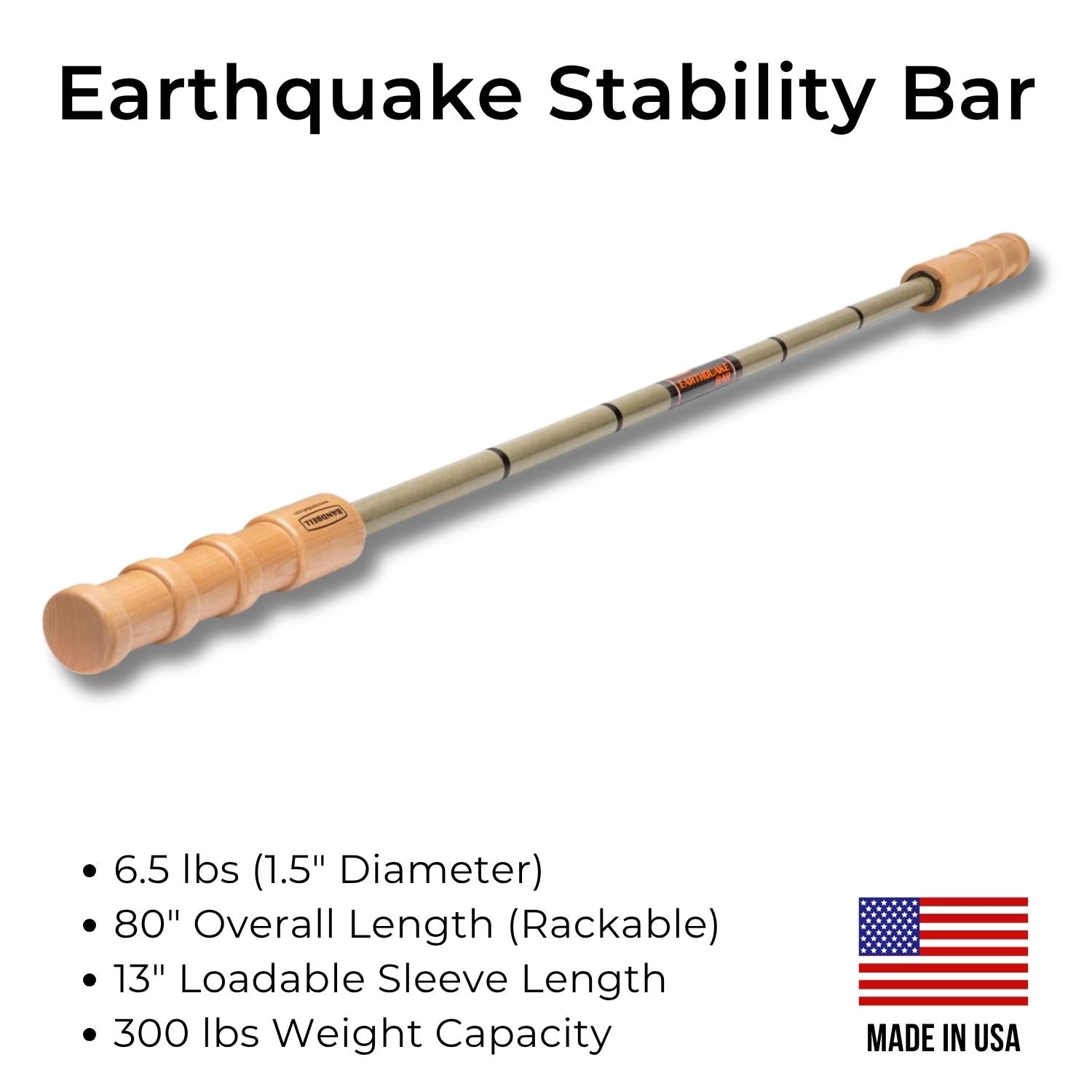 Earthquake Stability Bar