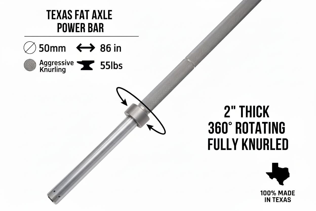 Texas 2" Fat Axle Power Bar