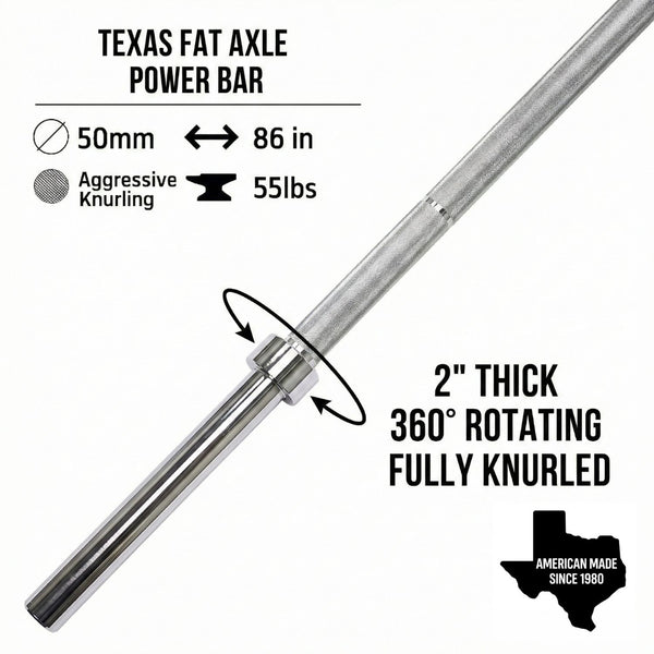 Texas 2" Fat Axle Power Bar