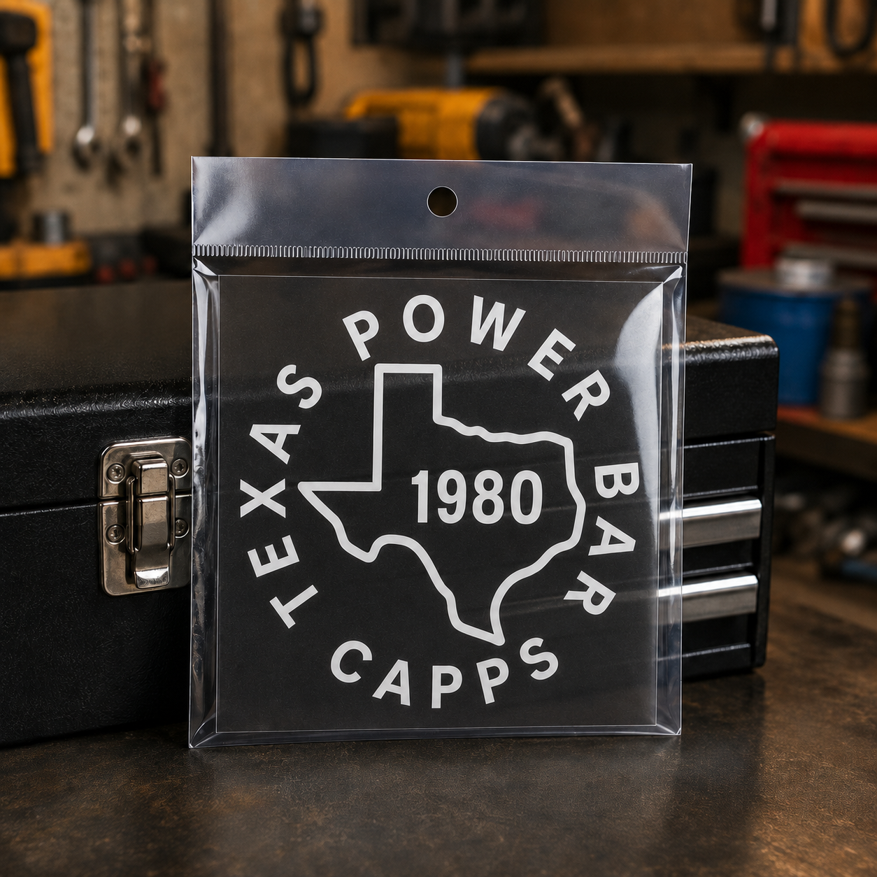 Texas Power Bar Decal Sticker