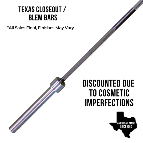 Texas Closeout / Blem Bars