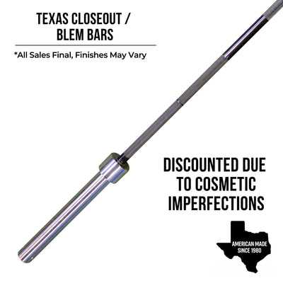 Texas Closeout / Blem Bars